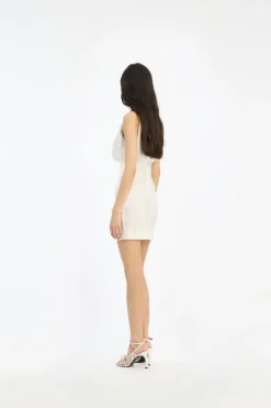 Sleeveless Dress White