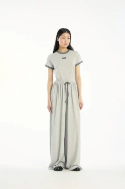 Stretchy Long Pants Light Grey