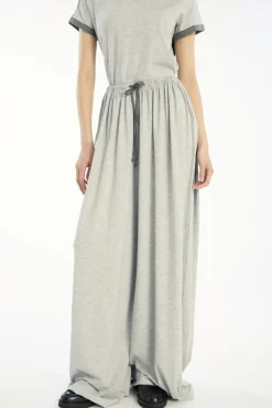 Stretchy Long Pants Light Grey