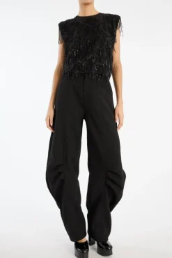 Suiting Cargo Pants Black