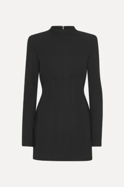 Suiting Ls Mini Dress Black