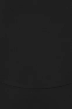 Suiting Mini Ruffle Skirt Black