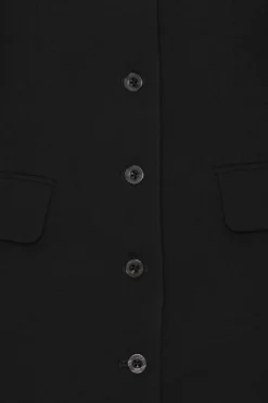 Tailored Mini Dress Black