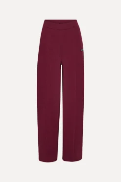 Terry Back Sweatpants Bordeaux