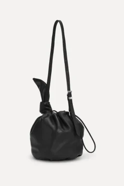 The Bon Bon Bag Black Leather