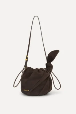 The Bon Bon Bag Brown Suede