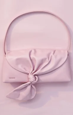 The Drape Bag Pink Leather
