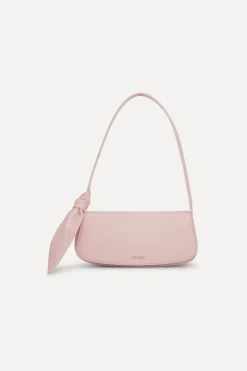 The Scarf Bag Pink Leather