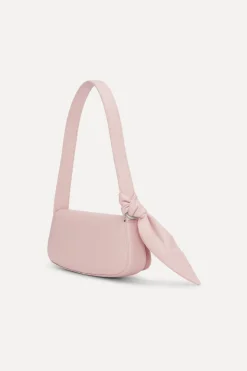 The Scarf Bag Pink Leather