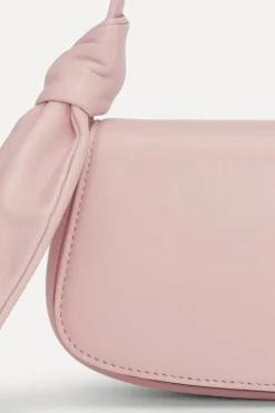 The Scarf Bag Pink Leather