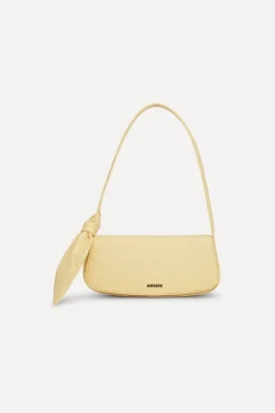 The Scarf Bag Yellow Leather