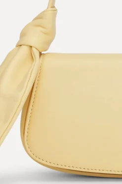 The Scarf Bag Yellow Leather
