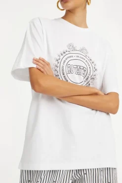 Thin Jersey T-shirt Bright White