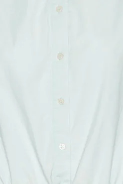 Tie Strap Ls Top Light Blue