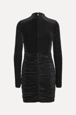 Velvet Ls Mini Dress Black