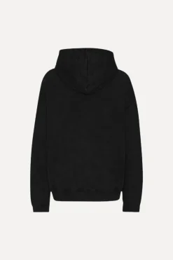 Washed Heavy Sweat Hoodie Black