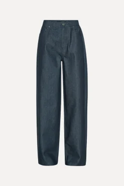 Wide Leg Jeans Dark Blue