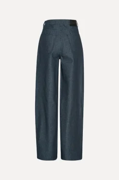 Wide Leg Jeans Dark Blue